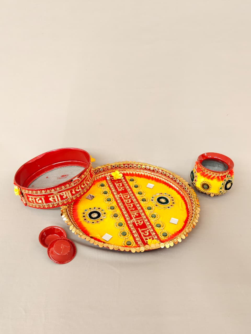 Karvachauth Pooja Thali Set